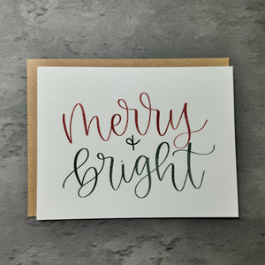 The Merry & Bright Card